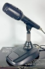 YAESU MD-100A8X Dynamic Desktop Microphone In Box Excellent Cond. Ham Radio