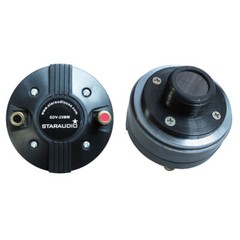 2PCS 25MM Titanium Compression Driver Screw-on Horn PA Speaker Tweeter Drivers