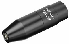 Movo FXLR-PRO 3.5mm Female Microphone Adapter to 3-pin XLR Male