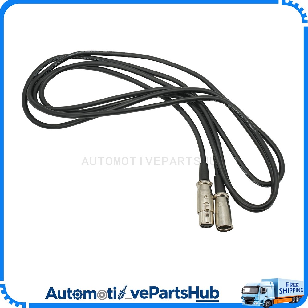 Fit Sound System XLR Microphone Cable 10ft 3Pin Male to Female