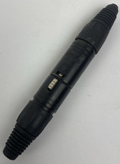 1 x Male 1 x Female Black Neutrik 3 Pin XLR Mic Cable – LOOK