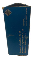 Telefunken TD 21 Dynamic Microphone Rare w/ Original Box Made in West Germany
