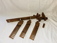 Wooden Eurorack Patch Cable Holder Rack Organizer Modular Synth