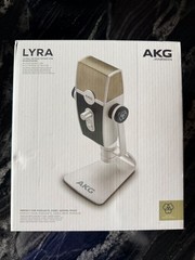AKG Lyra Microphone Ultra-HD Multimode USB Microphone.