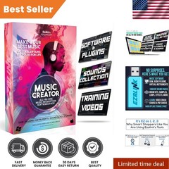 All-In-One Music Software Bundle for Recording, Editing & Beat Making – DAW, VST
