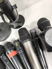 LOT OF 20 Various Brands & Models Microphone Not Working For Parts