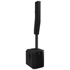 Electro-Voice EVOLVE 70 Black Column Powered Speaker System Pair w Road Case
