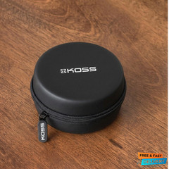 Koss Porta Pro Official Hard Carry Case Black, Hard Shell Construction