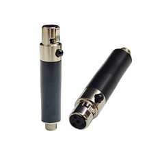 2Pack Microphone Adapter 3.5mm Sennheiser to Shure TA4F mini Female connector
