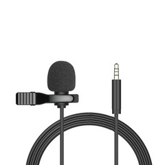 Lavalier USB/3.5mm/Type-C Mini Microphone with Clip for PC and Smartphone