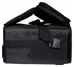 Rockville RRB45 4U Rack Bag with Double-Sided Access, 16″ Depth, 16″, Black