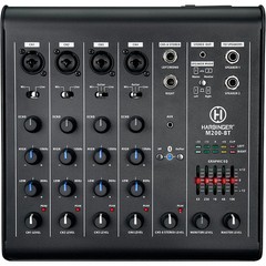 Harbinger M200-BT Portable PA with Bluetooth and Custom Carry Bags 10″ Mains