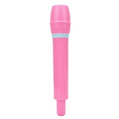 Microphone Toy Plastic Pretend Microphone Prop Simulate Speech Practice Mic For