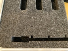 Foam-Lined Instrument case with KEY & LOCK (11“ x 12“ x 5“) Platt hardcase