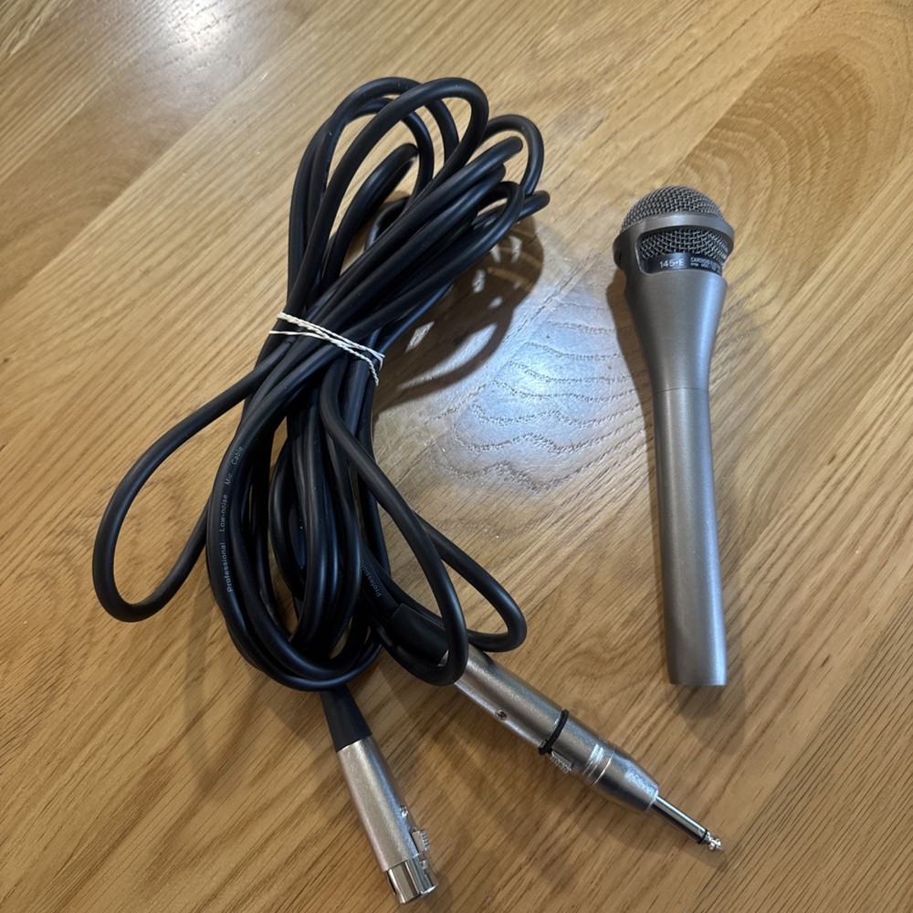 Stage 145 E Cardioid Electret Condenser Microphone 10k Ohms Japan