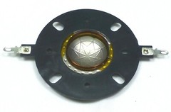 Titanium Dome Ribbed Hi-Frequency Tweeter Diaphragm 8 ohm 25.4mm Length 81.5mm