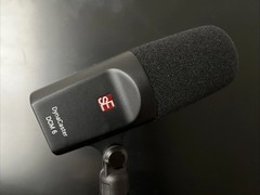 sE Electronics DynaCaster DCM6 Dynamic XLR Cardioid Broadcast Mic Black