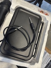 Pyle PDWM2135 Wireless Microphone System with 2 Dynamic Mics for Karaoke, Party