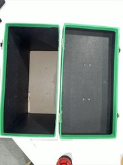 Vintage 1960’s Platter-pak LP Carrying Storage Case #1252 Dance Green