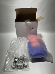 12PCS Kpop Microphone Candy Tubes 10” Fake Prop Purple Pink Blue