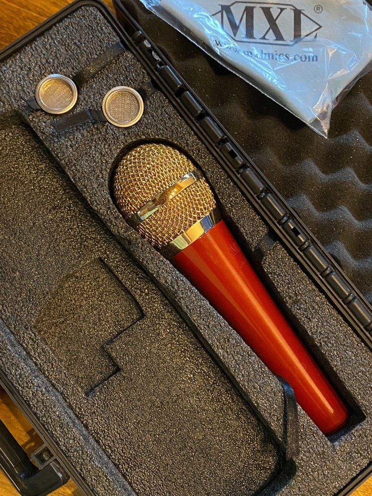 MXL LSC-1 Live Series Condenser Mic with 3 interchangeable capsules RED rare