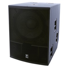 Yorkville ES21P 2400W Powered 21” Subwoofer, DSP limiters, 3 performance presets