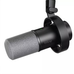 Amplitank K688 Studio Metal Mic with Mute – Ideal for Streaming & Recording