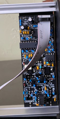 Eurorack modular synthesizer set up, TipTop Audio uZeus, Erica Synth – assembled
