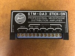 RDL Radio Design Labs STM-DA3 studio Quality Mic Distribution Amp 3 Outputs