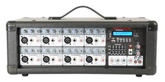 Rockville RPM80BT 2400w Powered 8 Channel Mixer/Amplifier w/Bluetooth/EQ/Effects