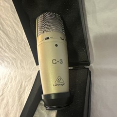 Behringer C-1 Studio Condenser Microphone Carry Case Mic Musical Recording