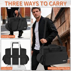 Large Gig Bag for Cables and DJ Gear with Adjustable Dividers – 20 Inch