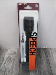 NOS Sony ECM-221 Electret Condensor Microphone ( OXYGEN FREE COPPER) SEALED