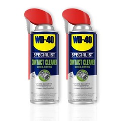 Contact Cleaner Spray with Smart Straw, TWIN PACK, 11 OZ