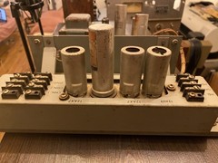 Vintage Langevin Power Supply Unit, Grade A Transformers and Mic Preamp (1950s)