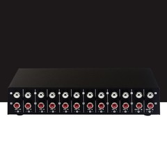 B059 Audio Switcher RCA Audio Selector Lossless Bidirectional Switching