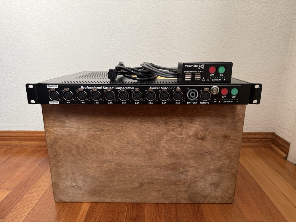 PSC Power Star LiFE-HD Power 12V Distribution System 16A Inverter Option Remote