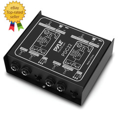 -PRO Premium Direct Injection Audio Box – Passive DI Unit Hum EliminatorW/ Input
