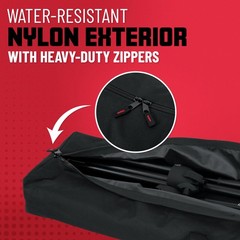 Gator Cases Stand Carry Bag with 50″ Interior; Holds (2) Speaker, Microphone …