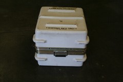 Used Shock Mounted 45G Flight / Road Case 10/20lb payload -fiberglass & Aluminum