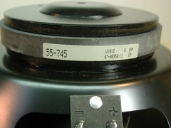 Eminence 12″ 8 ohm – SPEAKER PAIR -model 55-745 from 1990’s, excellent condition