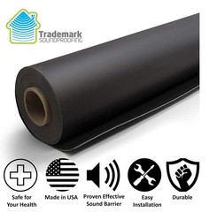 Mass Loaded Vinyl 1lb – MLV Soundproofing for Wall Sound Barrier – Sound Insu…