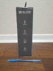 Slide Innovations Podcasting Microphone kit, Mini tripod, windscreen pop filter
