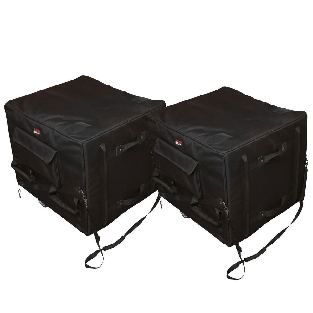 Gator Cases G-SUB2225-24BAG Rolling Subwoofer Transport Bag w Casters Pair