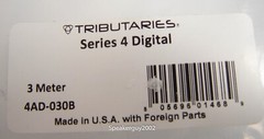 NOS Tributaries Series 4 Digital RCA Cable / 3M / 4AD-030B — CBL6