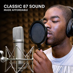 MA-87 Studio Condenser Microphone, 26Mm Gold Large Diaphragm Capsule, Including