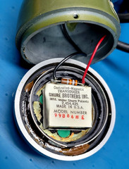 Vintage Shure 520SL Dispatcher Controlled Magnetic Microphone