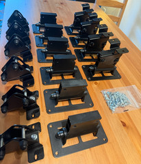 Genelec 8000-402 Adjustable Wall Mount, black, (1 bracket kit) – Great Condition