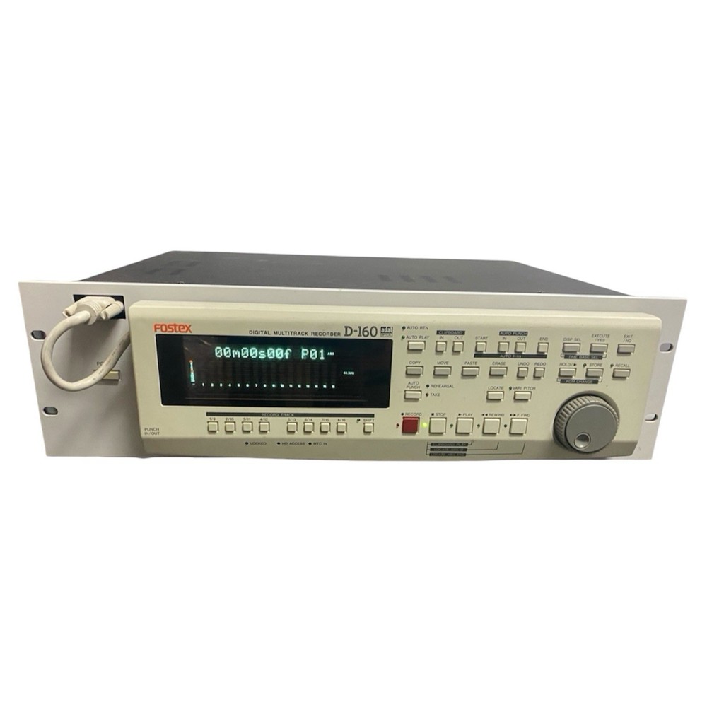 Fostex D-160 Digital 16-Track Multitrack Recorder Rack Mount Studio HD Recorder