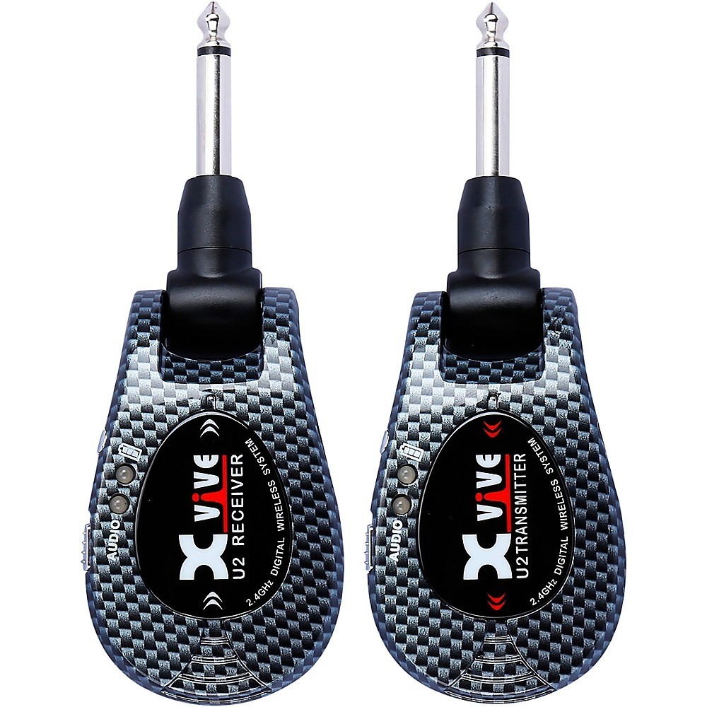 XVive U2 Guitar Wireless System Carbon